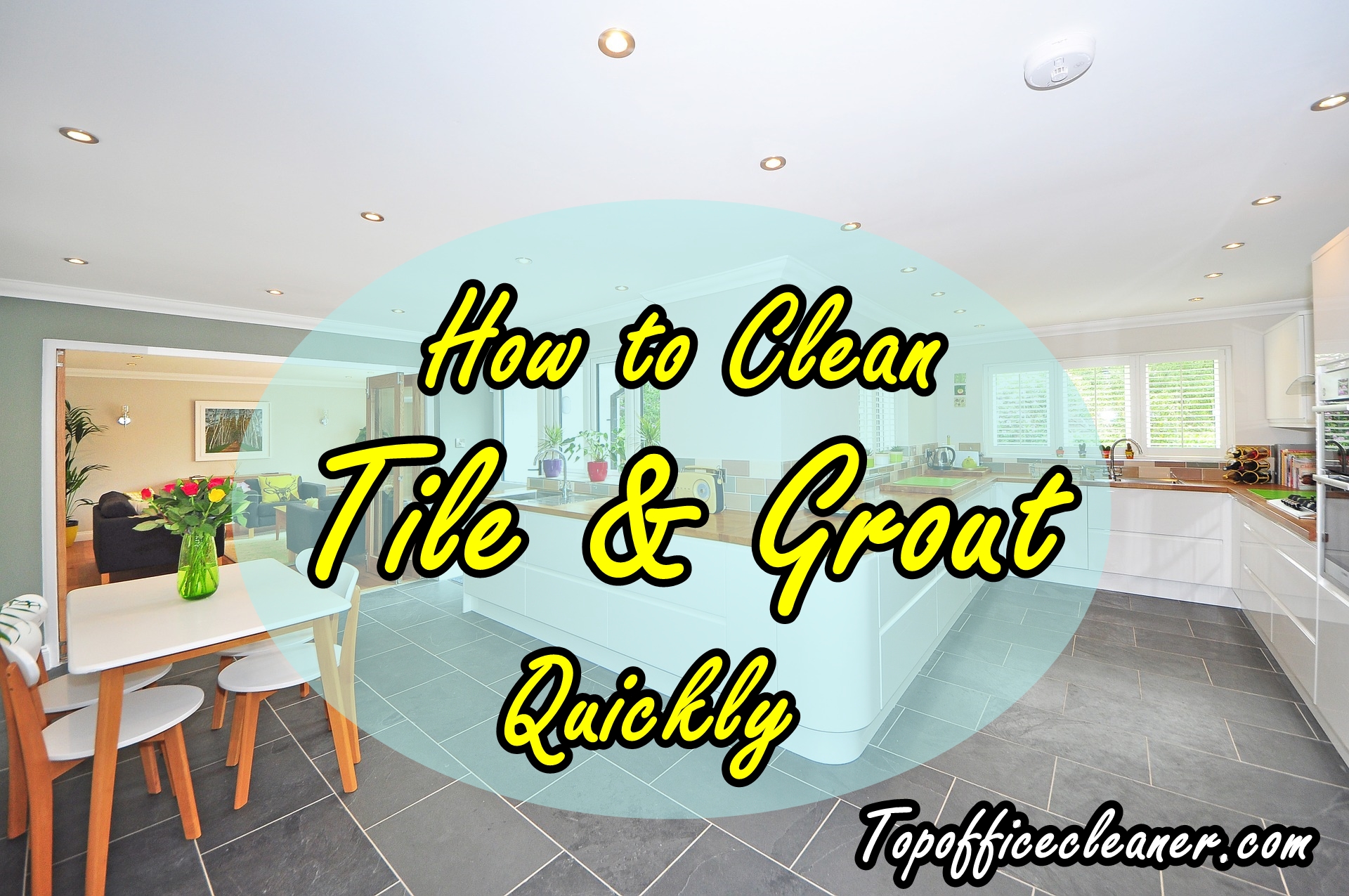 How to clean Grout in 5 minutes